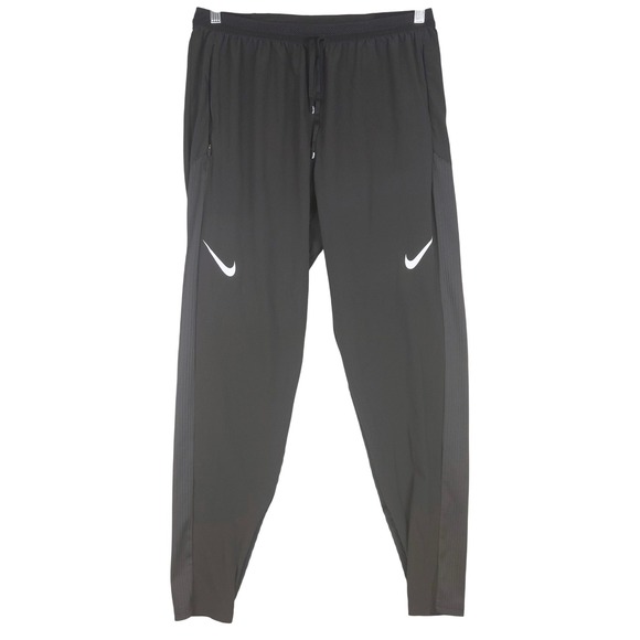 Nike Aeroswift Dri FIT ADV Men's Running Pants Black Medium Drawstring M - Picture 1 of 8